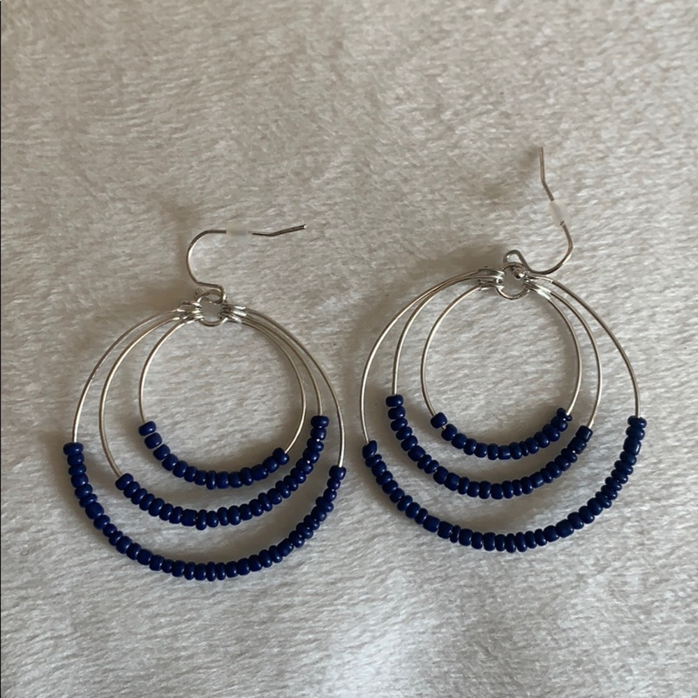 Dangling Beaded Earrings